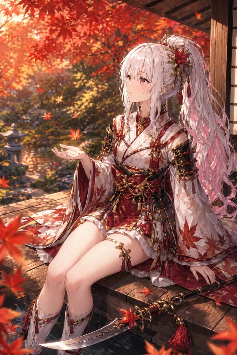 赤松紅葉